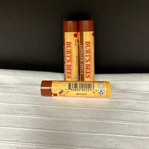 Burt’s Bees Ginger Spice Holiday Moisturizing Lip Balm 3 Pack